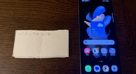 Good
													Samsung Galaxy Z Flip4 5G - Unlocked, Blue, 256 GB, 8 GB, SM-F721U1, photo 1 of 6