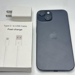 Good Apple iPhone 15 - Unlocked, 128 GB, Black, A2846