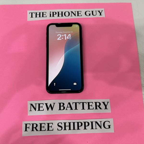 Apple iPhone 11 - Unlocked, 64 GB, Black, A2111