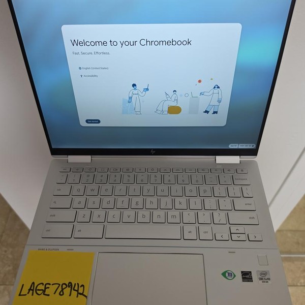 HP Elite c1030 Chromebook - 256 GB, Silver, 16 GB, Intel Core i7