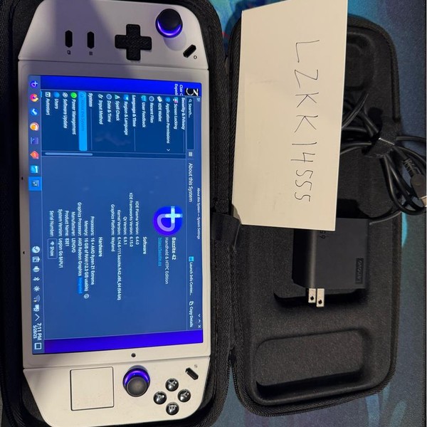 Lenovo Legion Go - Z1 Extreme, Black, 1 TB, 16 GB