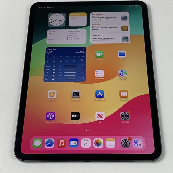 Apple iPad Pro 11 inch (M4) 2024 - Wi-Fi, 1 TB, Black, 16 GB, A2836, Standard Glass