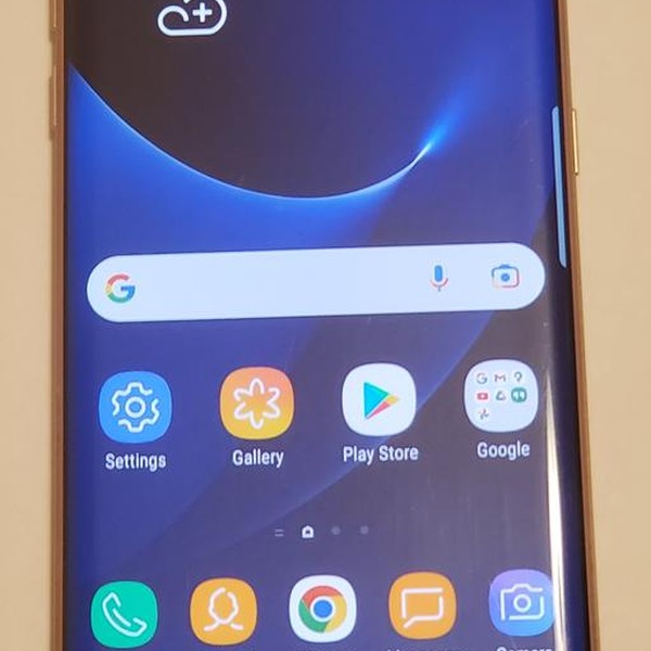 Samsung Galaxy S7 Edge - Unlocked, Gold, 32 GB, SM-G935F