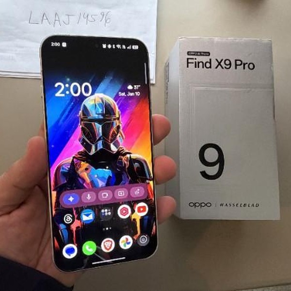 Oppo Find X9 Pro - Unlocked Non-US, 512 GB, Silk White, 16 GB