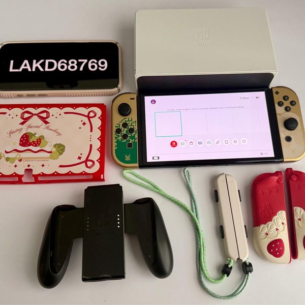 Nintendo Switch - OLED - 64 GB, White, The Legend of Zelda: Tears of the Kingdom Edition