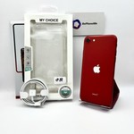 Mint Apple iPhone SE 3rd Gen 2022 - Unlocked, 128 GB, Red, A2595