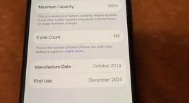 Mint
													Apple iPhone 15 - Unlocked, Black, 128 GB, A2846, photo 1 of 11