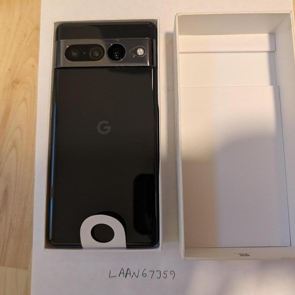 Google Pixel 7 Pro - Unlocked, 128 GB, Obsidian, 12 GB, GE2AE