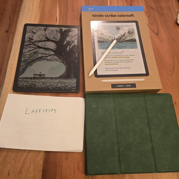 Amazon Kindle Scribe Colorsoft - 64 GB, Graphite