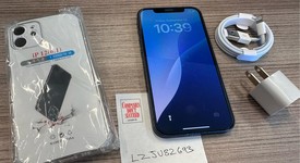 Fair
													Apple iPhone 12 - Unlocked, Blue, 64 GB, A2172, photo 1 of 10