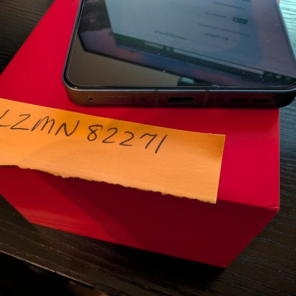 OnePlus 13R - Unlocked, 256 GB, Nebula Noir, 12 GB