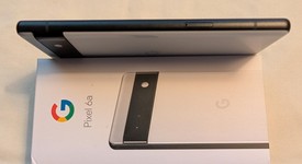 Good
													Google Pixel 6a - Unlocked, Chalk, 128 GB, 6 GB, GX7AS, photo 5 of 6