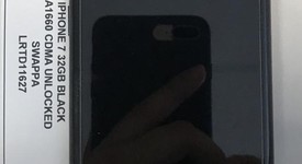 Fair
													Apple iPhone 7 - Unlocked, Black, 32 GB, A1660, photo 1 of 7