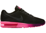  Nike Air Max Sequent Black Pink Blast (Women's)