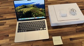 Mint
													MacBook Air 2024 (M3) - 13" - Apple M3, Starlight, 256 GB, 8 GB, 8-core GPU, photo 1 of 14
