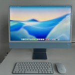 Good iMac 2021 24 inch - 256 GB, Blue, 8 GB, Apple M1