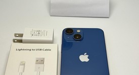 Good
													Apple iPhone 13 Mini - Unlocked, Blue, 128 GB, A2481, photo 4 of 5