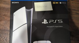 New
													PlayStation 5 Slim Digital Edition (2023) - White, 1 TB, photo 1 of 4