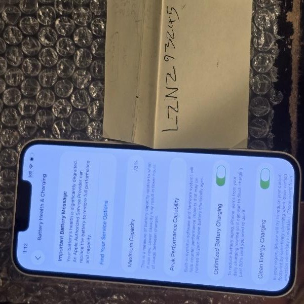 Apple iPhone 13 - Unlocked, 128 GB, Starlight, A2482