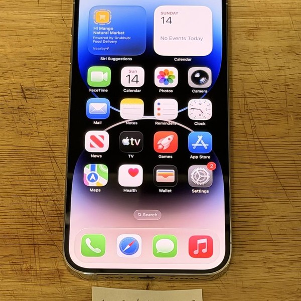 Apple iPhone 14 Pro Max - Unlocked, 512 GB, Silver, A2651