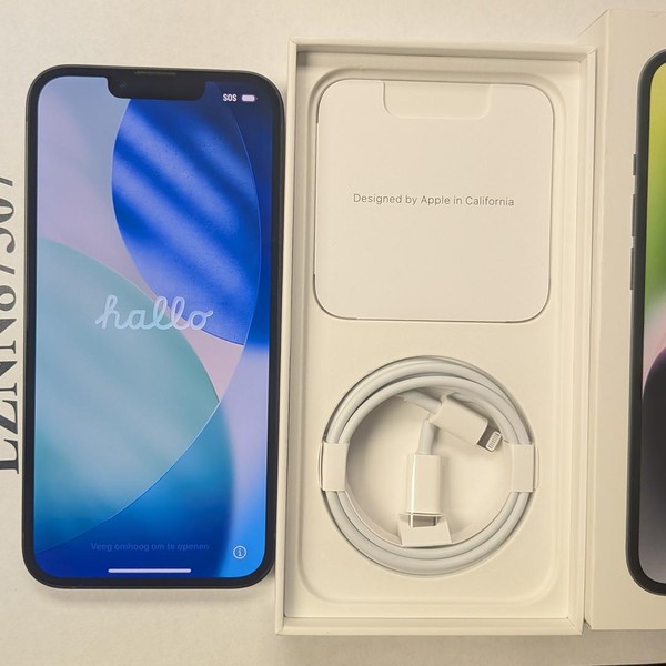 Apple iPhone 14 - Unlocked, 128 GB, Midnight, A2649