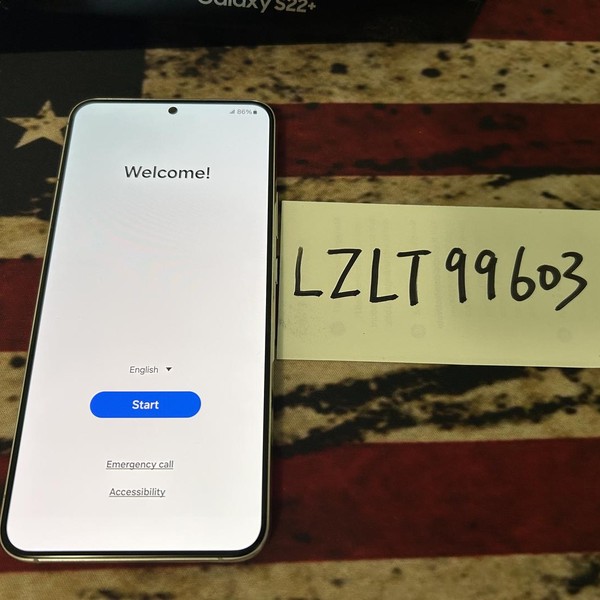 Samsung Galaxy S22 Plus - Unlocked, 256 GB, White, 8 GB, SM-S906U1