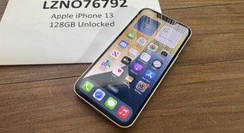 Good
													Apple iPhone 13 - Unlocked, Starlight, 128 GB, A2482, photo 1 of 4