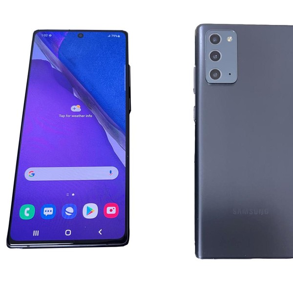 Samsung Galaxy Note 20 5G - AT&T, 128 GB, Mystic Gray, 8 GB, SM-N981U