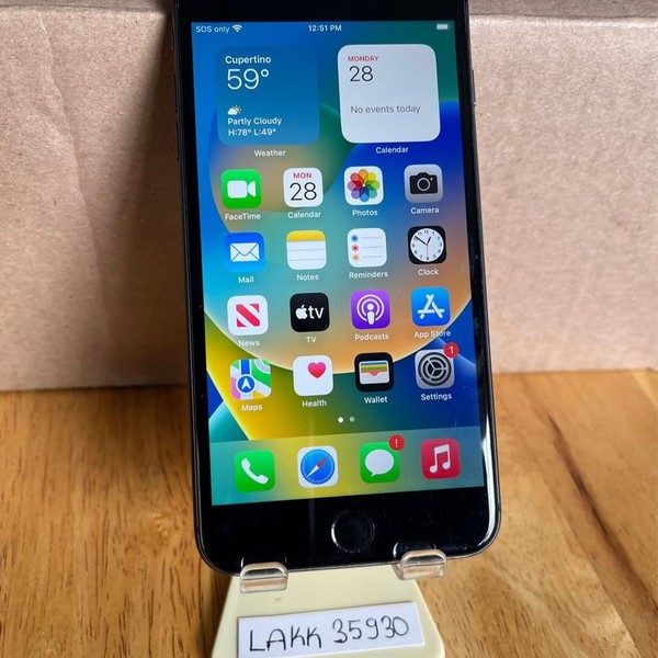 Apple iPhone 8 Plus - Unlocked, 64 GB, Gray, A1864