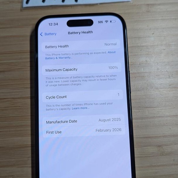 Apple iPhone 16 - AT&T, 128 GB, Black, A3081