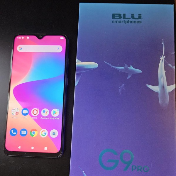 Blu G9 Pro - Unlocked, 128 GB, Blue, 4 GB
