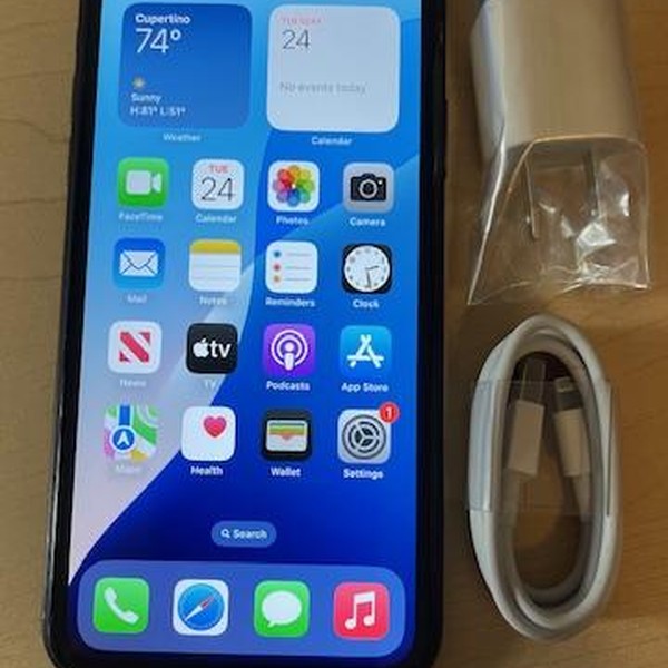 Apple iPhone Xr - Unlocked, 64 GB, Black, A1984