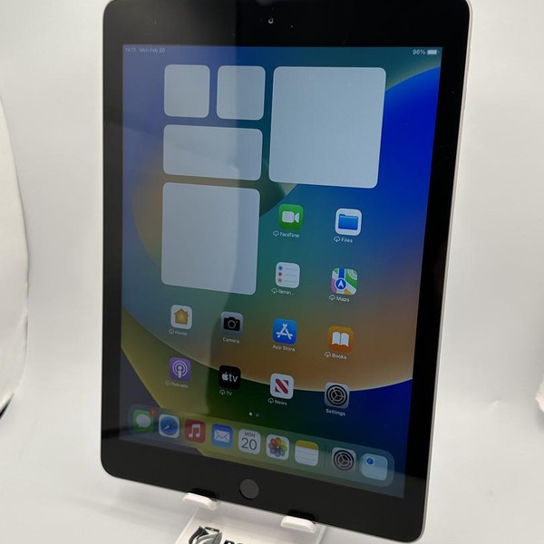 Apple iPad 6th Gen - Wi-Fi, 128 GB, Gray, A1893