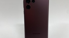 Good
													Samsung Galaxy S22 Ultra - Unlocked, Burgundy, 128 GB, 8 GB, SM-S908U1, photo 1 of 2