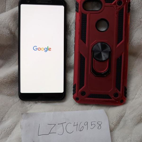 Google Pixel 3a - Unlocked, 64 GB, Black, 4 GB, G020G