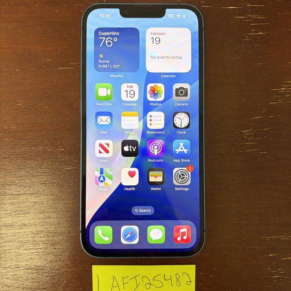 Apple iPhone 13 - Unlocked, 128 GB, Blue, A2482