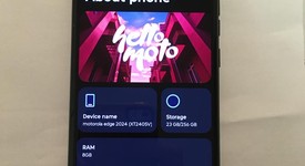 Mint
													Motorola Edge (2024) - Straight Talk, Black, 256 GB, 8 GB, photo 2 of 9