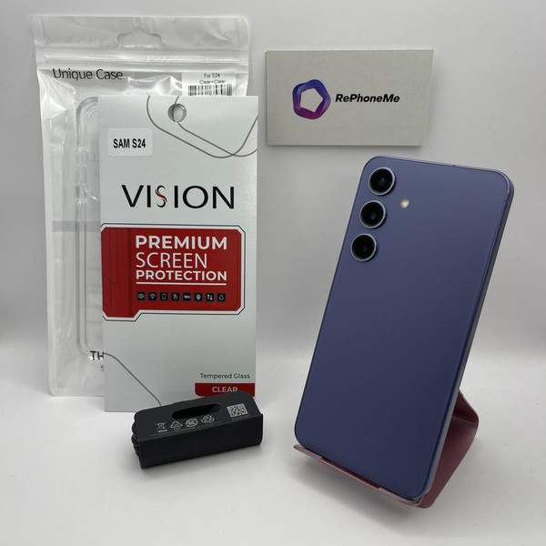 Samsung Galaxy S24 - Unlocked, 128 GB, Violet, 8 GB, SM-S921U1