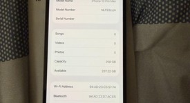 Good
													Apple iPhone 13 Pro Max - Unlocked, Sierra Blue, 256 GB, A2484, photo 2 of 8