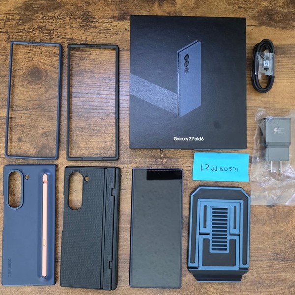 Samsung Galaxy Z Fold6 - T-Mobile, 512 GB, Navy Blue, 12 GB, SM-F956U