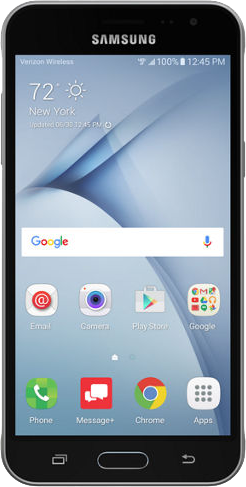 Samsung Galaxy J3 V - Verizon, 16 GB, Black, SM-J320V