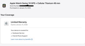 Mint
													Apple Watch Series 10 46mm - Unlocked, Natural, A3003 - Cellular, Titanium, photo 4 of 9