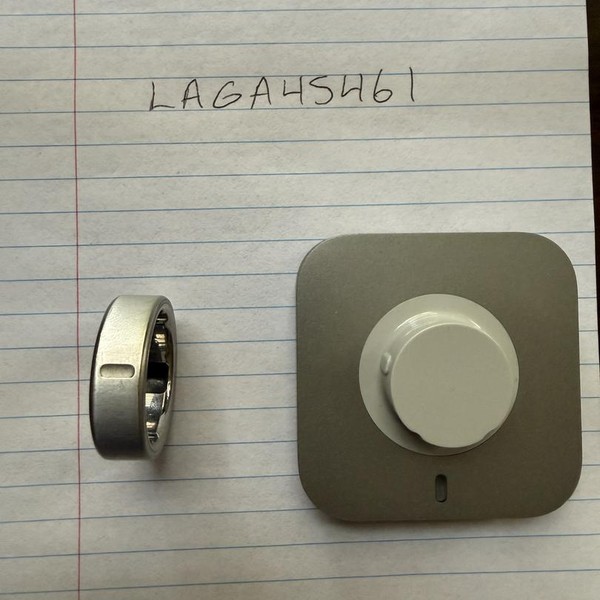 Oura Ring Gen 4 - Brushed Silver, Size 11