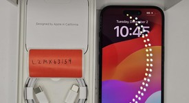 Mint
													Apple iPhone 15 - Unlocked, Black, 128 GB, A2846, photo 1 of 14