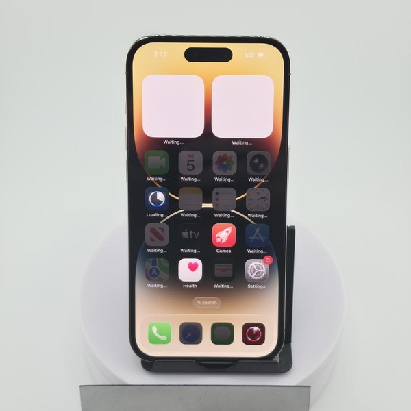 Apple iPhone 14 Pro - Unlocked, 128GB, Gold, A2650 - LAFZ30602