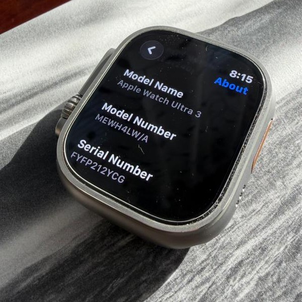 Apple Watch Ultra 3 49mm - AT&T, Natural, A3281