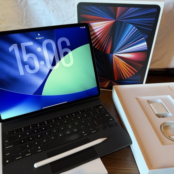 Apple iPad Pro 12.9 inch 5th Gen 2021 - Unlocked, 256 GB, Gray