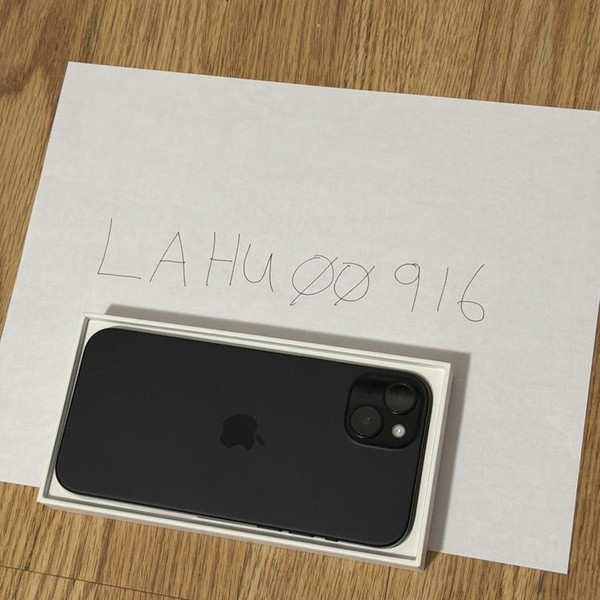 Apple iPhone 15 Plus - Unlocked, 256 GB, Black, A2847