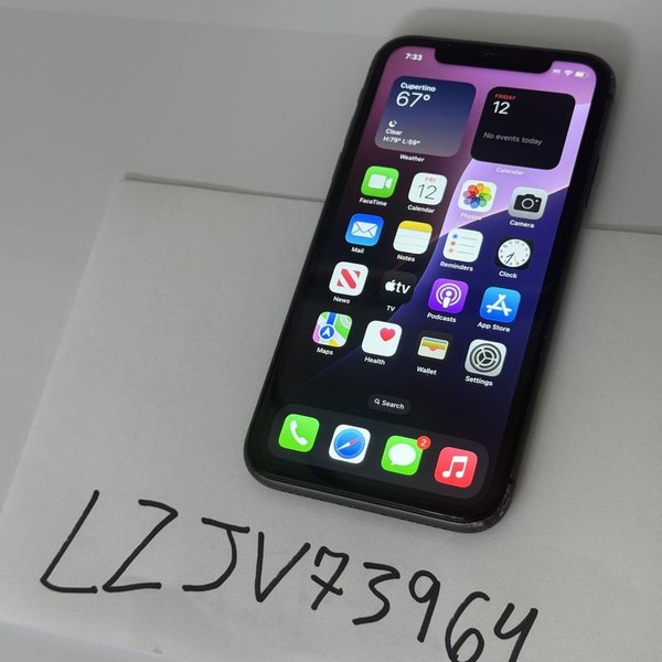 Apple iPhone 11 - Unlocked, 64 GB, Black, A2111