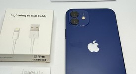 Good
													Apple iPhone 12 - Unlocked, Blue, 64 GB, A2172, photo 4 of 5